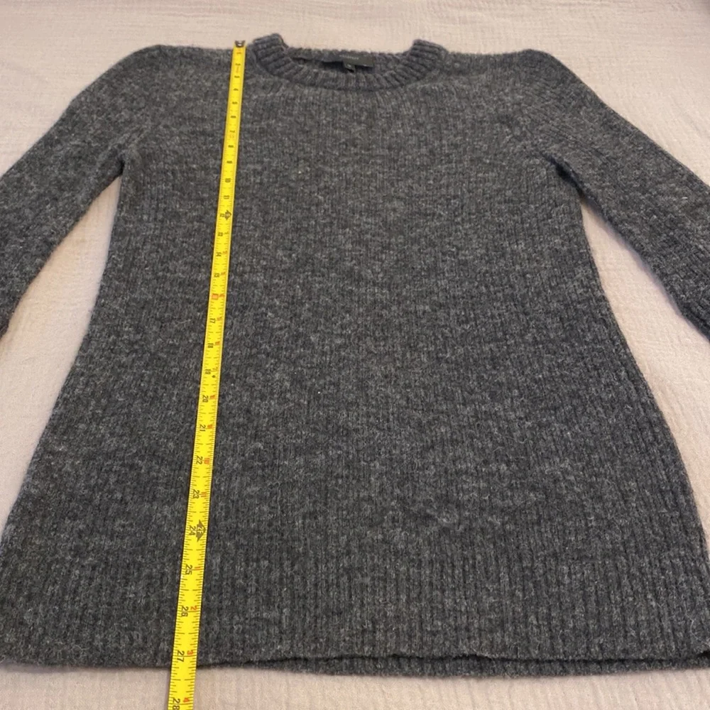 Belstaff Dark Gray Crewneck Alpaca Blend Sweater. Size M